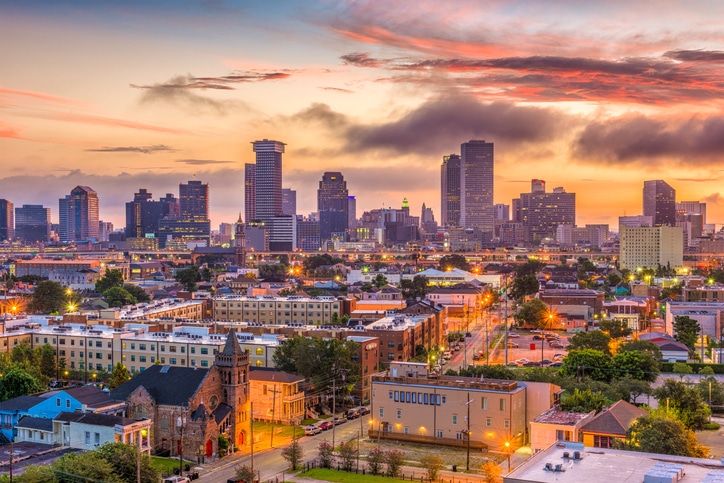 New Orleans Louisana Skyline